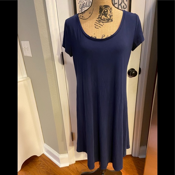 Matilda Jane Navy Blue Dress Size Medium - Picture 2 of 6